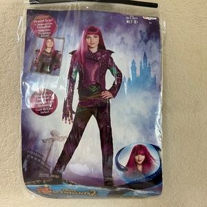 Descendants 2 - Mal Costume Size 7-8